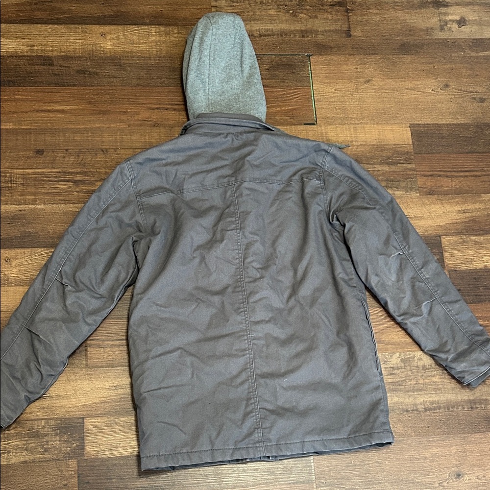 Men's Gray Dickies Hooded Coat Size S/P (34-36) - Picture 8 of 8